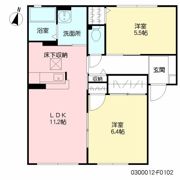 ハーティストN F棟の間取り画像