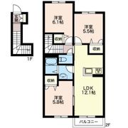 プレミールの間取り画像