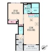 (仮)クレール カルムの間取り画像