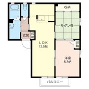 グリーン・アルスBの間取り画像
