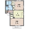 サニーハウス寿Bの間取り画像