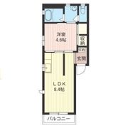 サンスクェアAの間取り画像