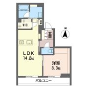 カーサ フェリスの間取り画像