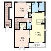 シャルルグランデDの間取り画像