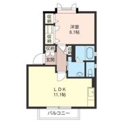 スワニーハイツの間取り画像