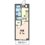 ラピス アウラの間取り画像