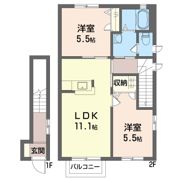 プレミールの間取り画像