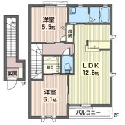 セブングラッドAの間取り画像