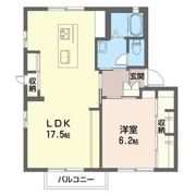 ラフォーレ ハピネスDの間取り画像