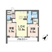 ボナール・レジデンスの間取り画像