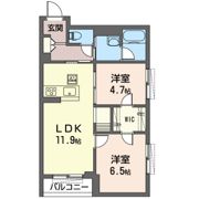 エスポワール多摩の間取り画像