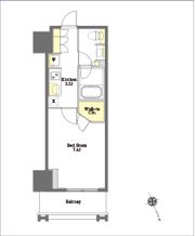 プライムメゾン横濱日本大通の間取り画像