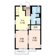 コーポエムの間取り画像