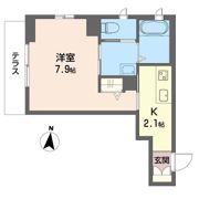 キャッスルユウ VIの間取り画像