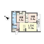 アンソレイエの間取り画像