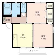 アライアンス Bの間取り画像