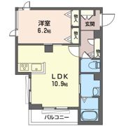 ラピス イーストの間取り画像