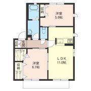 グラシューズ・ムツミ VIIの間取り画像