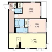 ヴェルドミールの間取り画像