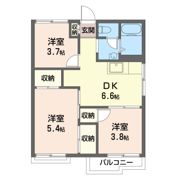 第三斉田ハイツの間取り画像