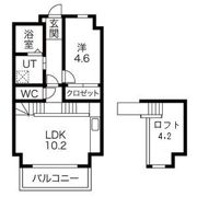 グランフォート新瑞橋の間取り画像