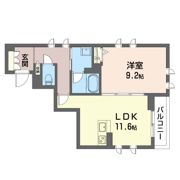 グランメール幸の間取り画像