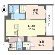 ヴィリジアン陣屋Iの間取り画像