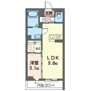 グランフェルス神崎の間取り画像