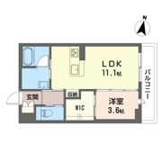 グラム天王町の間取り画像