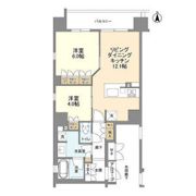 ジ・アーバネックス京都三条通の間取り画像