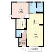 プレジールBの間取り画像