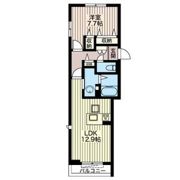 ボーシャン陽東の間取り画像