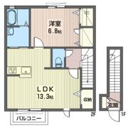 ROYAL CRESCENTの間取り画像