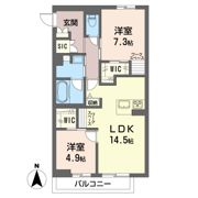 アルモ フェリオの間取り画像