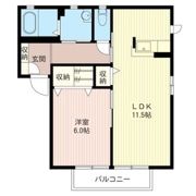 ベルナティオBの間取り画像