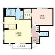 レジェンシアAの間取り画像