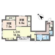 フレグランルーテの間取り画像