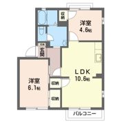 ルミエ－ルAの間取り画像