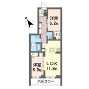 ティエンポ フェリズ Iの間取り画像