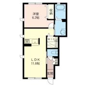 グランコート姉崎IVの間取り画像