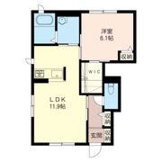 ハーモニー スクエア Aの間取り画像