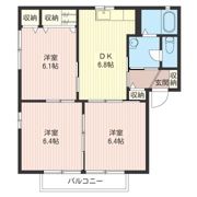 メゾンドさくらAの間取り画像