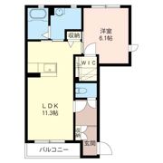 スタンザ Bの間取り画像