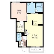アルフォート Aの間取り画像