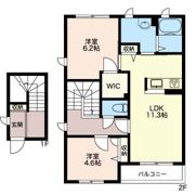ソレアード・Aの間取り画像