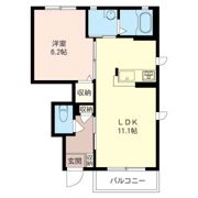 アベニュー熊谷の間取り画像