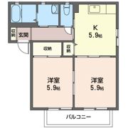 シャーメゾン KEN Bの間取り画像