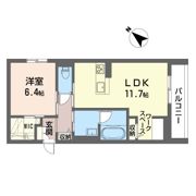 サントリナの間取り画像