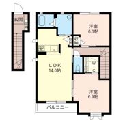 Dernieの間取り画像