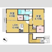 シャーメゾン宝塚中山寺セントリビエの間取り画像